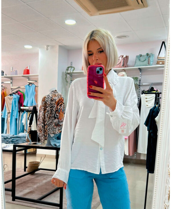 Blusa Lino Lazo - Imagen 2