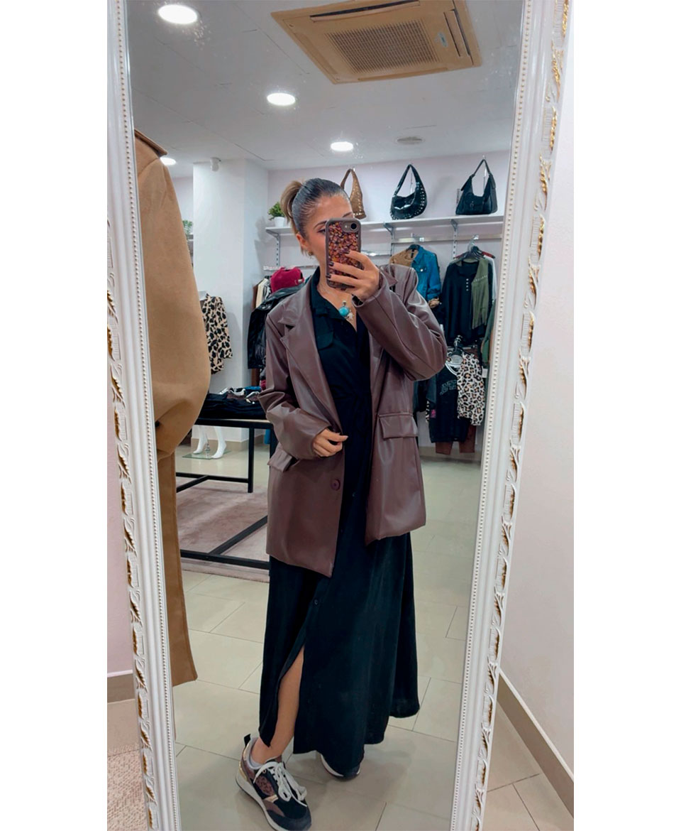 Chaqueta de Polipiel