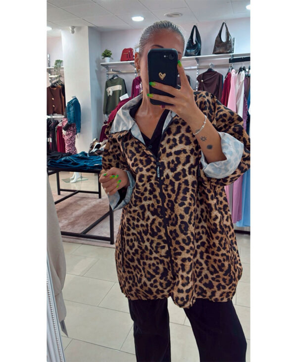 Corta Viento Leopardo
