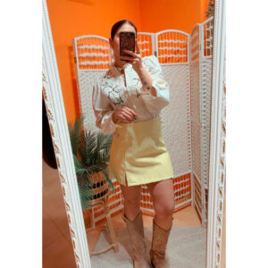 Falda-Pantalón Polipiel